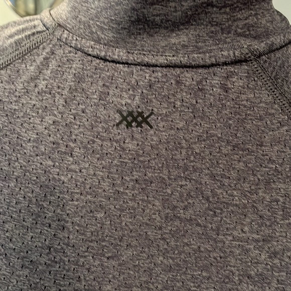 Rhône Men’s Gray Breathable 1/4 Zip Ling Sleeve - Medium - Picture 4 of 5